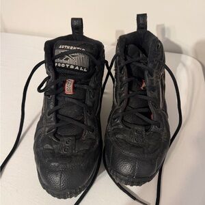 Reebok Black Football Cleats